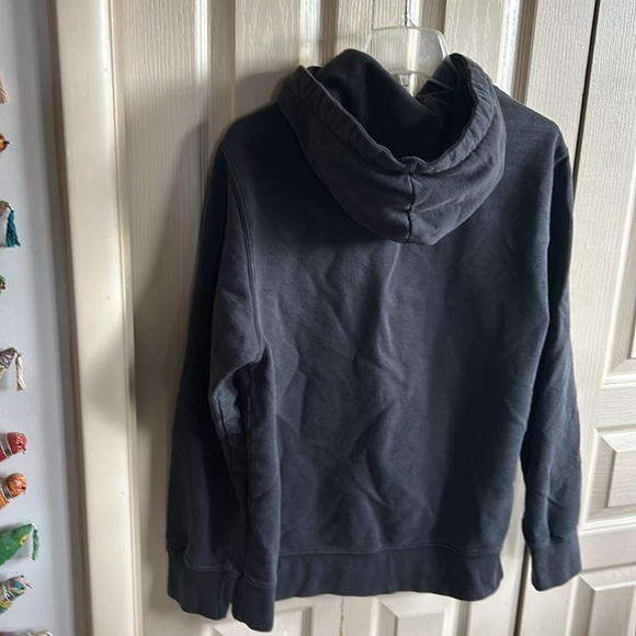 American Eagle Unisex Hooded Sweatshirt Grey Size M - Picture 4 of 5